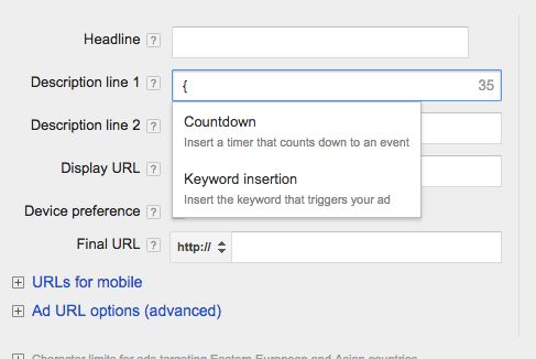 Adwords countdown ads 2